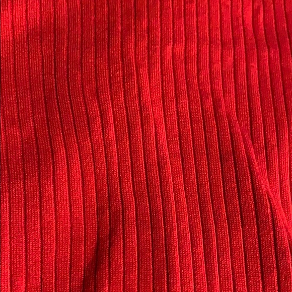 Ribbed Stripe Sleeve Sweater - Picture 2 of 2